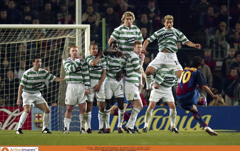 What happened to the Celtic side that knocked Barcelona out of the 2004 UEFA Cup?