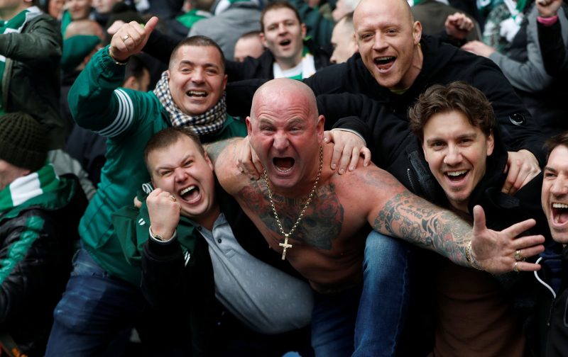 ‘Not a bad evening’ Joy for Celtic fans as title triumph gets a little closer