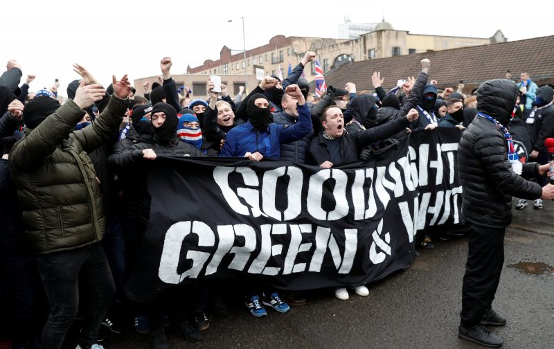 Hampden ban for Sevco tifo display