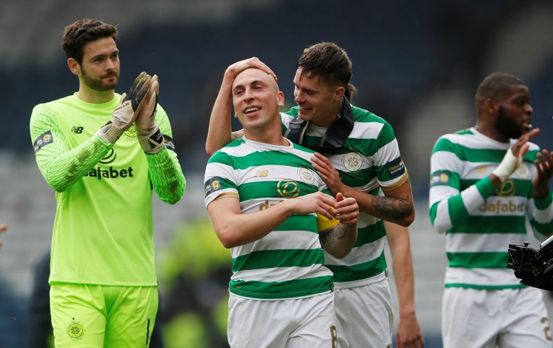 Celtic star trolls Sevco players with early holiday jibe