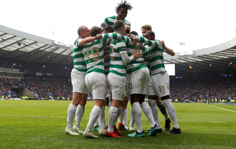 You could play fives in there! Celtic fans drool as they look inside flight back from Armenia