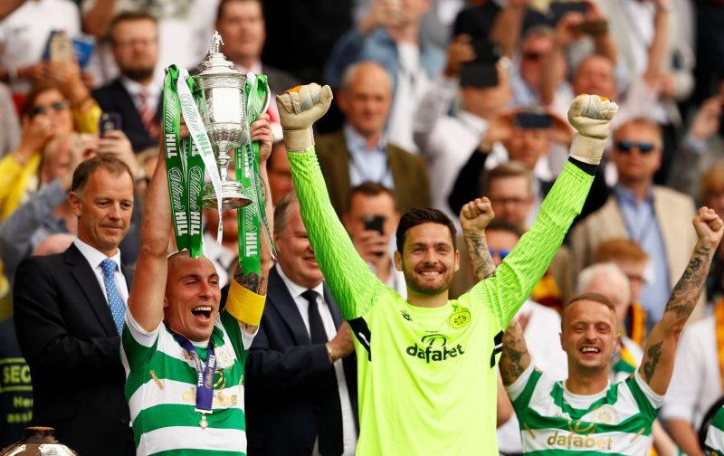 ‘You’re on the telly’ watch the brilliant moment Celtic fan gate crashes presentation ceremony