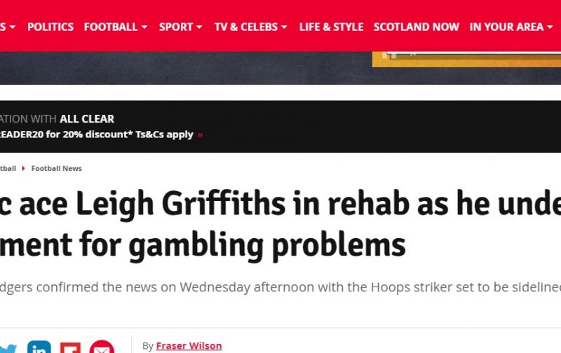 Has the Daily Record crossed the line with their Griffiths coverage?