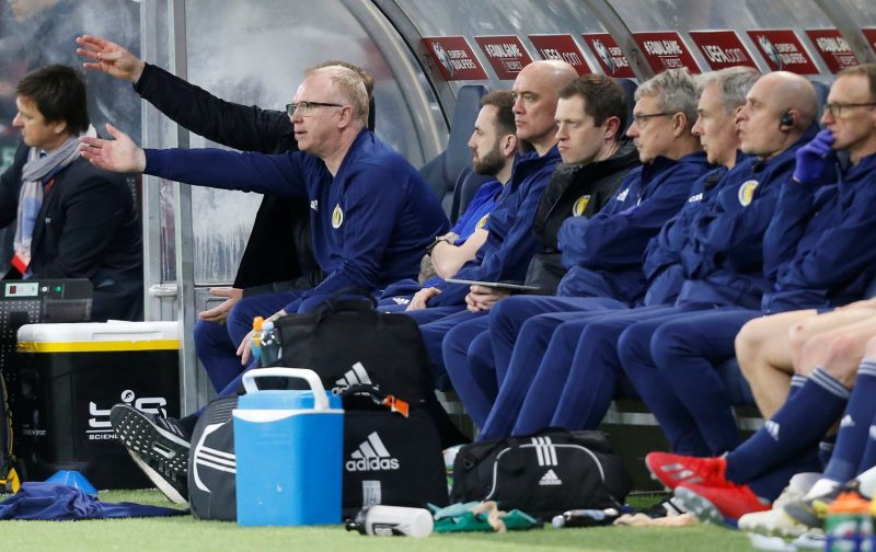 Scotland squad deliver the final insult to McLeish