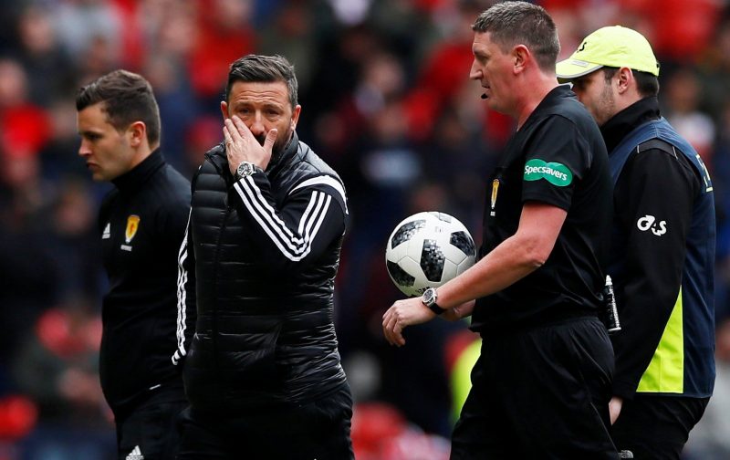 Derek McInnes makes amazing Neil Lennon claim over red card