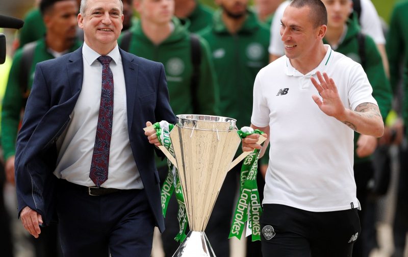 Scott Brown amuses fans with Keevins confrontation and car park signing talks with Rangers