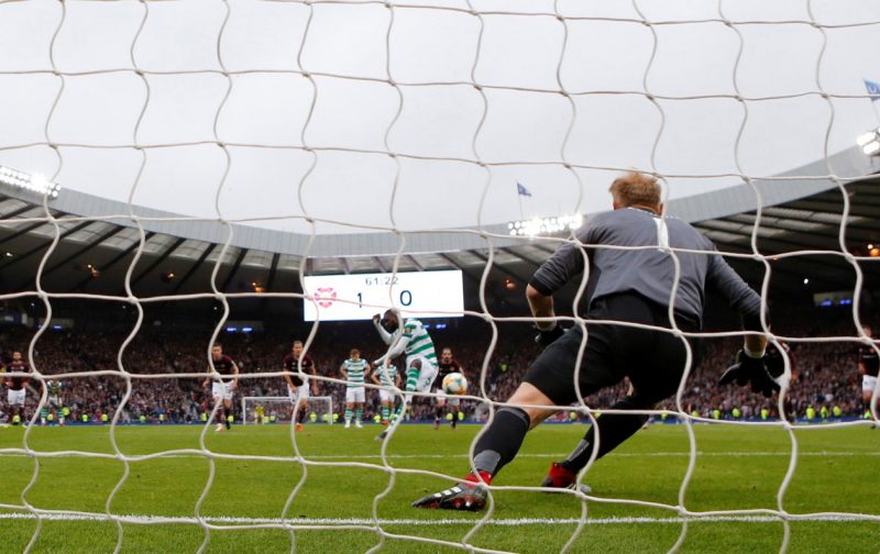 Former Celtic striker helps Edouard chant go viral