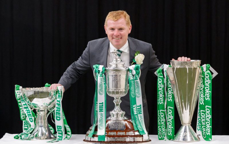 Celtic fans celebrate 9-in-a-row on the Falls Road