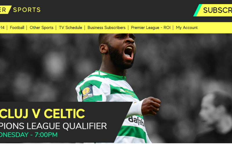 Announce Celtic match! Premier Sports Will show the Cluj game live