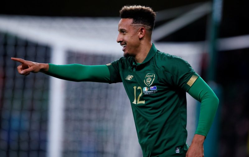 Watch Lee O’Connor seal his international debut with brilliant assist for Callum Robinson