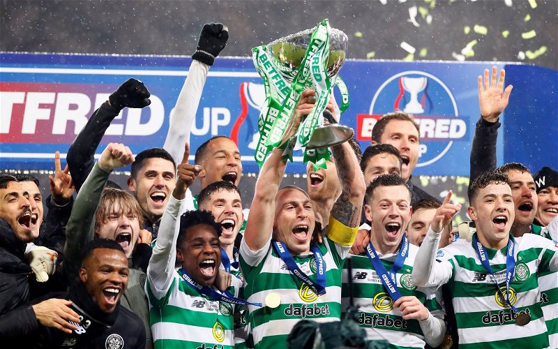 Image for Lennon sets the record straight over Celtic’s so-called smash n grab League Cup Final success