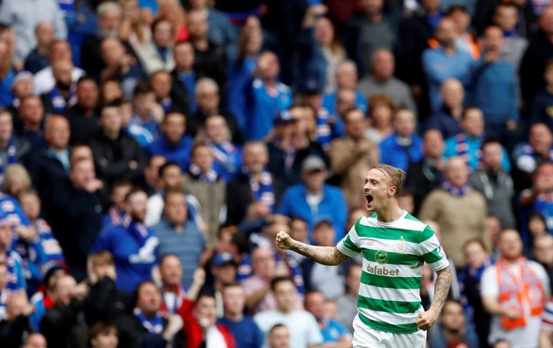 Leigh Griffiths responds to the taunts of ‘Rangers TV’ commentator Tom Miller