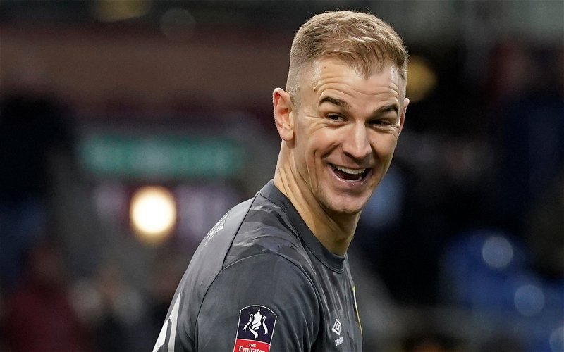 Image for New team-mate reveals that Joe Hart still has his firebrand moments