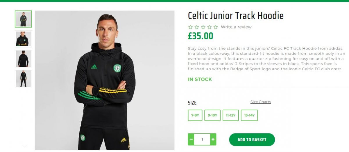 Celtic release Adidas training wear 