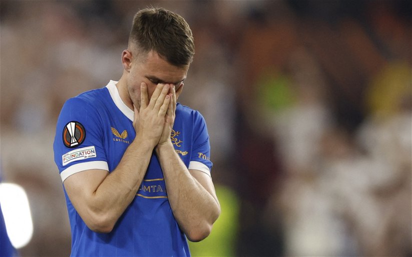 Image for Runner-up Ramsey sends out ’emotional’ Ibrox farewell